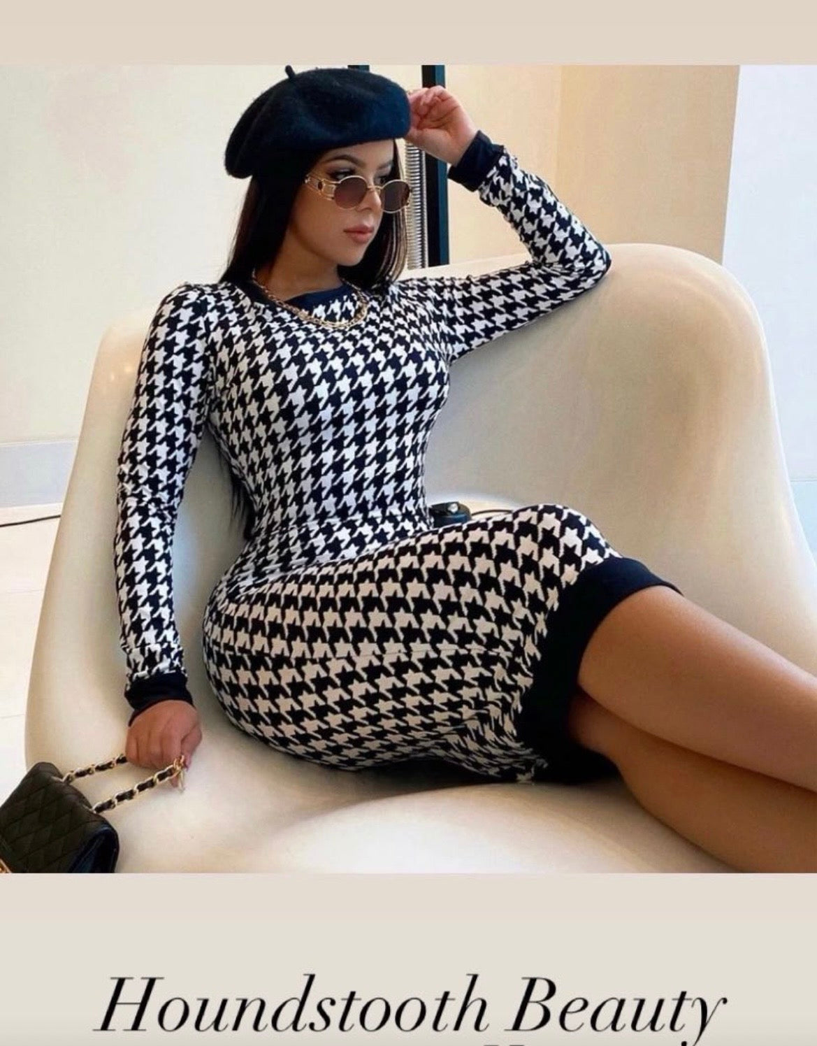 Houndstooth Beauty